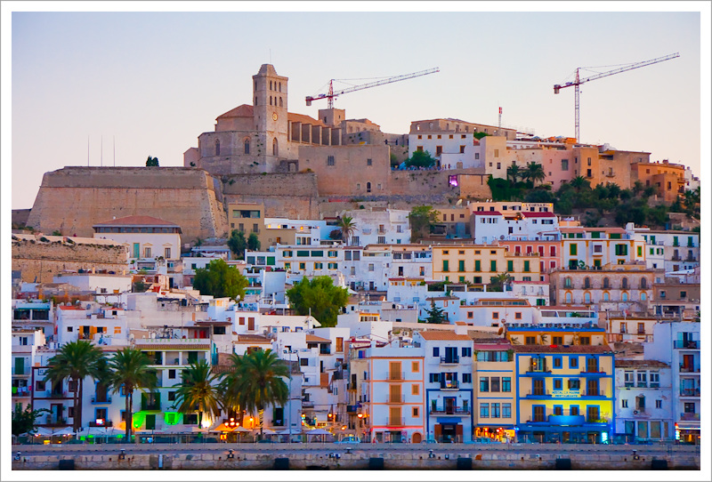 Cityon the island of Formentera, Spain